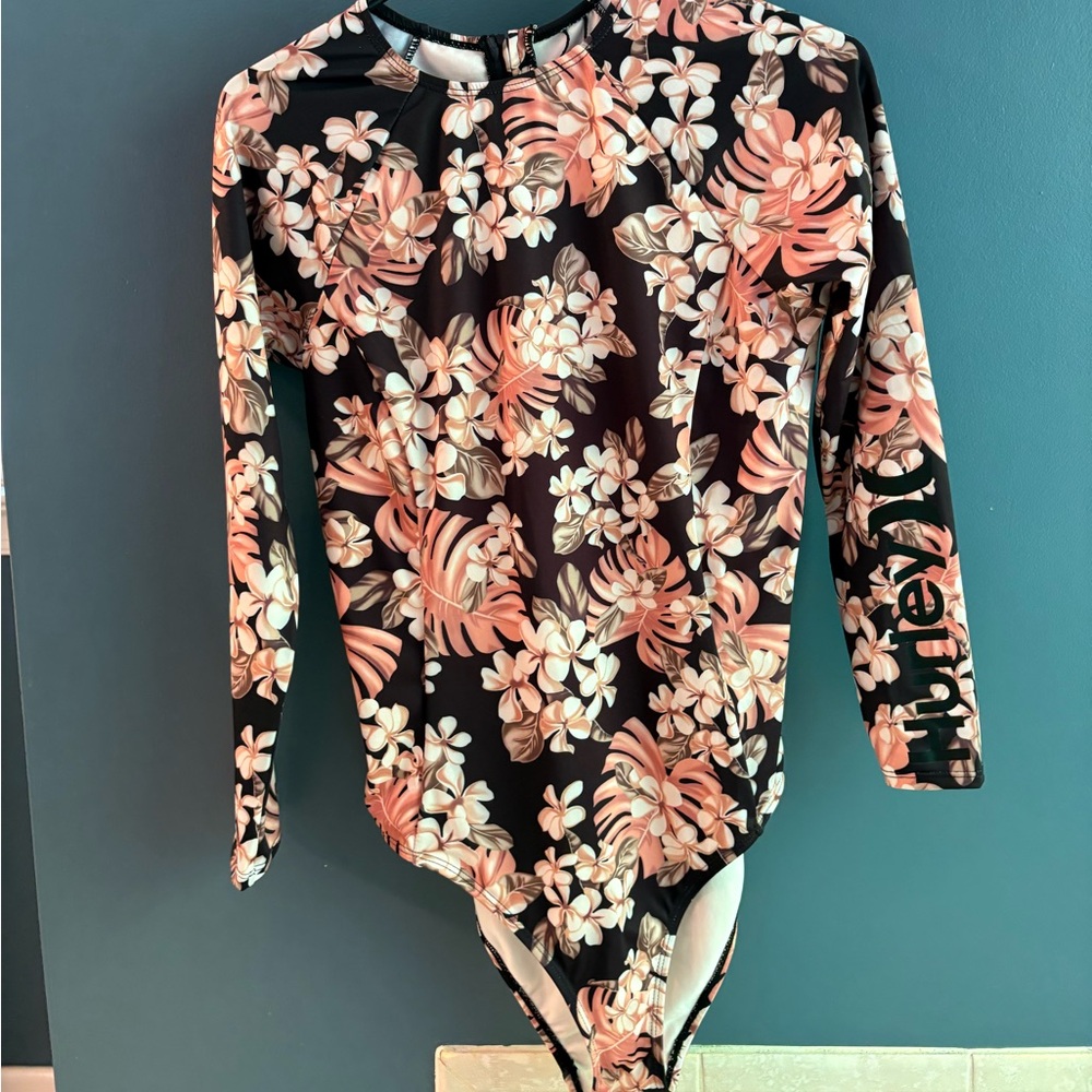 Hurley Long Sleeve Swimsuit L